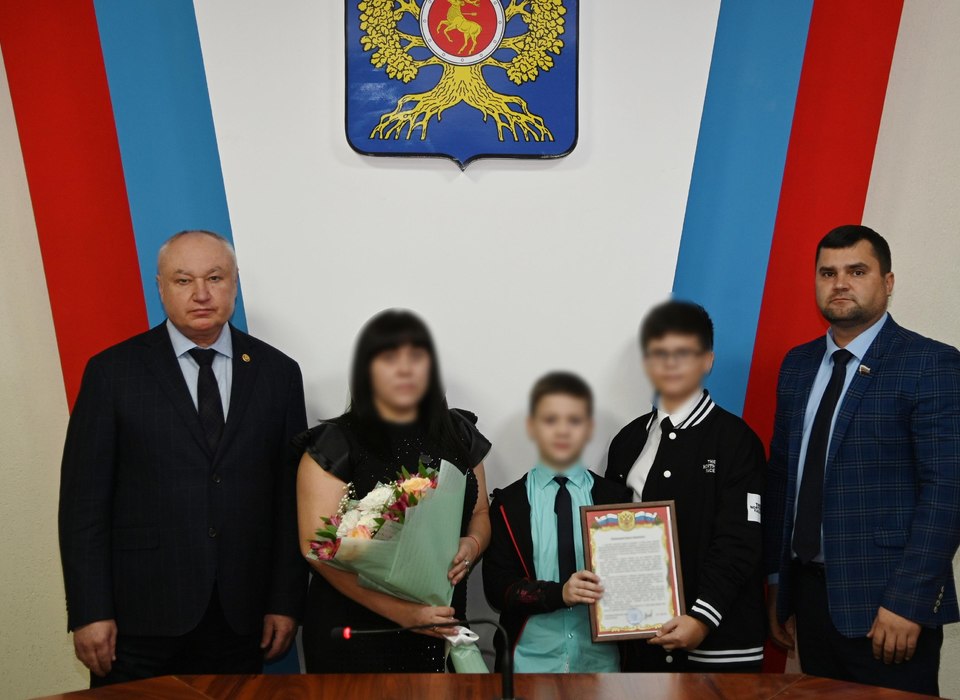 Командир части поблагодарил семью участника СВО из Волгоградской области